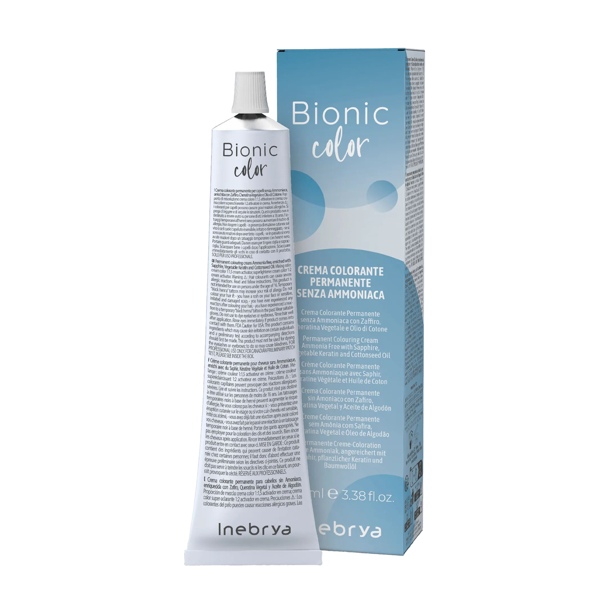 Уцінка! Напівперманентна крем-фарба для волосся Inebrya Bionic Color 9/3 Very Light Blonde Golden, 100 мл